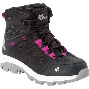 Jack Wolfskin Kids' Vojo Texapore Mid Phantom / Pink, 29 Jack Wolfskin Kids' Vojo Texapore Mid Phantom / Pink, 29