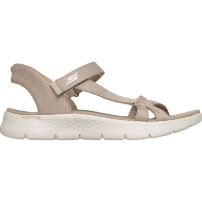 Skechers Women's Go Walk Flex Sandal - Illuminate Taupe, 36 Skechers Women's Go Walk Flex Sandal - Illuminate Taupe, 36