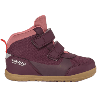 Viking Kid´s/Junior´s Aspen Barefoot Mid Wp 2v Plum, 22 Viking Kid´s/Junior´s Aspen Barefoot Mid Wp 2v Plum, 22