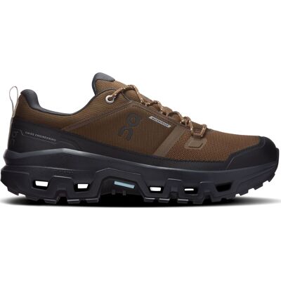 On Men's Cloudrock Low Waterproof Earth/Black, 46 On Men's Cloudrock Low Waterproof Earth/Black, 46