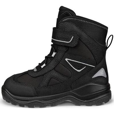Ecco Kids' Snow Mountain 1s Waterproof Black/Black/Black, 28 Ecco Kids' Snow Mountain 1s Waterproof Black/Black/Black, 28