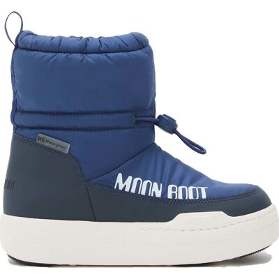 Moon Boot Juniors' Park Tube Mid Waterproof Blue Navy, 32 Moon Boot Juniors' Park Tube Mid Waterproof Blue Navy, 32