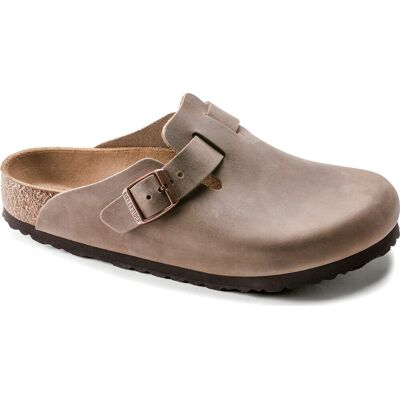 Birkenstock Boston Oiled Leather Narrow Tabacco Brown, 36 Birkenstock Boston Oiled Leather Narrow Tabacco Brown, 36