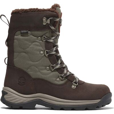 Timberland Women's Chocorua Tall Lace-Up Waterproof Snow Boot Dark Brown Full Grain, 36 Timberland Women's Chocorua Tall Lace-Up Waterproof Snow Boot Dark Brown Full Grain, 36