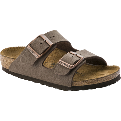 Birkenstock Kids' Arizona Birko-Flor Narrow Mocha Nubuck, 33 Birkenstock Kids' Arizona Birko-Flor Narrow Mocha Nubuck, 33