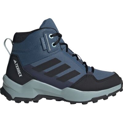 Adidas Kid's Terrex Ax4 Mid RAIN.RDY Hiking Shoes Wonste/Core Black/Maggre, 28- Adidas Kid's Terrex Ax4 Mid RAIN.RDY Hiking Shoes Wonste/Core Black/Maggre, 28-