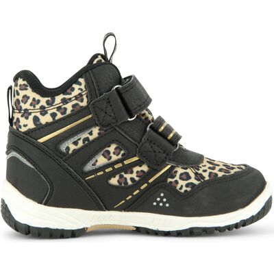 Leaf Kids' Kasuri Waterproof Sneaker Leopard, 23 Leaf Kids' Kasuri Waterproof Sneaker Leopard, 23