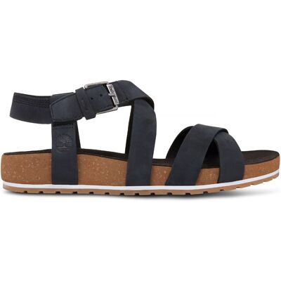 Timberland Women's Malibu Waves Ankle Strap Sandal Jet Black, 36 Timberland Women's Malibu Waves Ankle Strap Sandal Jet Black, 36