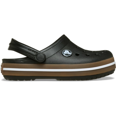 Crocs Toddler Crocband Gum Clog Black, 27-28 Crocs Toddler Crocband Gum Clog Black, 27-28