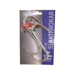 Stabilotherm Meat Hook 140/5 mm Stainless Steel OneSize, Stainless Steel