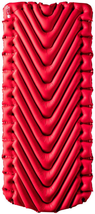 Klymit Insulated Static V Luxe Rød Rød OneSize Klymit Insulated Static V Luxe Rød Rød OneSize