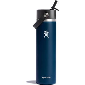 Hydro Flask Wide Mouth with Flex Straw 709 ml Indigo 0.710 L, Indigo