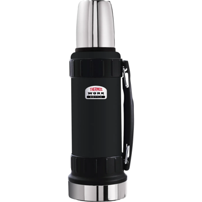 Thermos Work Flask 1,2 L Matte Black, 1.2 L Thermos Work Flask 1,2 L Matte Black, 1.2 L