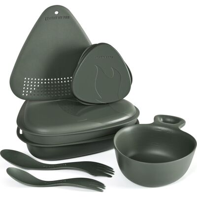Light My Fire Outdoor Meal Kit Sage - Komplet udendørs måltidsæt Light My Fire Outdoor Meal Kit Sage - Komplet udendørs måltidsæt