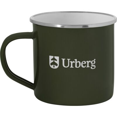 Urberg Emaljmugg 340 ml Kombu Green, Kombu Green 340ml Urberg Emaljmugg 340 ml Kombu Green, Kombu Green 340ml