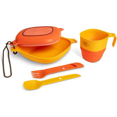 UCO Gear Mess Kit 6 Pieces Retro/Sunrise, RETRO SUNRISE, OneSize UCO Gear Mess Kit 6 Pieces Retro/Sunrise, RETRO SUNRISE, OneSize
