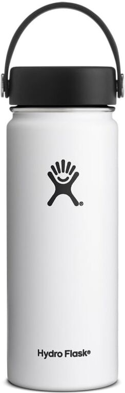 Hydroflask Wide Mouth Flex 591ml Hvid Hvid OneSize Hydroflask Wide Mouth Flex 591ml Hvid Hvid OneSize