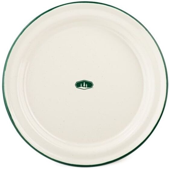 GSI Outdoors Deluxe Enamalware Plate Cream Hvid Hvid OneSize GSI Outdoors Deluxe Enamalware Plate Cream Hvid Hvid OneSize