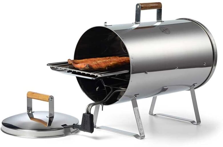 Muurikka Elrökugn 1100w (ett Galler) Grå Grå OneSize Muurikka Elrökugn 1100w (ett Galler) Grå Grå OneSize