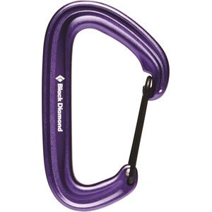 Black Diamond LiteWire Carabiner PURPLE OneSize, PURPLE