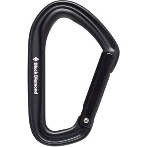 Black Diamond HotForge Straight Gate Carabiner Black OneSize, Black