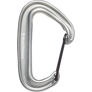 Black Diamond MiniWire Carabiner Light Gray OneSize, Light Gray