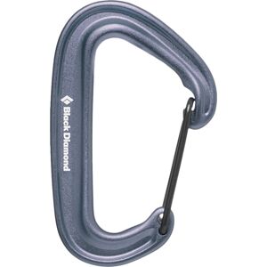 Black Diamond MiniWire Carabiner GRAY OneSize, GRAY