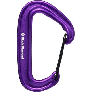 Black Diamond MiniWire Carabiner PURPLE OneSize, PURPLE