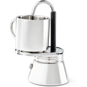 GSI Outdoors Mini-espresso Set 1 Cup SILVER OneSize, SILVER