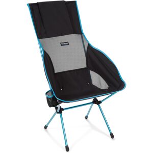 Helinox Savanna Chair Black Black/blue OneSize, Black/blue