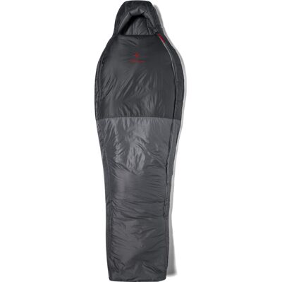 Helsport Explorer Pro Fiber -5 Sovepose - 185cm - Røggrå / Rubinrød - Sovepose Helsport Explorer Pro Fiber -5 Sovepose - 185cm - Røggrå / Rubinrød - Sovepose