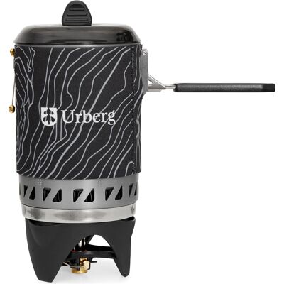 Urberg Rogen Power Stove 1 L Sort - Campingkomfur Urberg Rogen Power Stove 1 L Sort - Campingkomfur