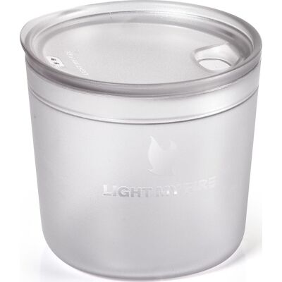 Light My Fire Tumbler with snap lid short Transparent, OneSize Light My Fire Tumbler with snap lid short Transparent, OneSize