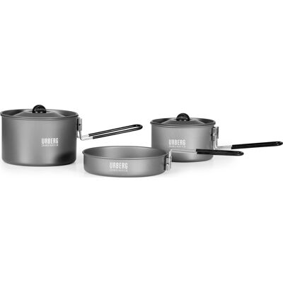 Urberg Rogen Kogesæt 2 stk Grå - Cookset Urberg Rogen Kogesæt 2 stk Grå - Cookset