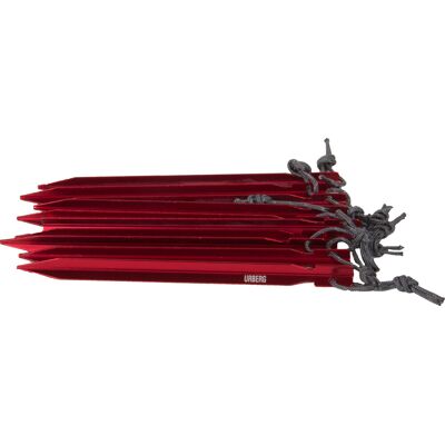 Urberg Y-Peg Set 10 Pcs Red, One Size Urberg Y-Peg Set 10 Pcs Red, One Size