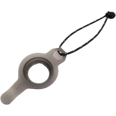 Exped Flat Valve Adapter Charcoal Grey, OneSize Exped Flat Valve Adapter Charcoal Grey, OneSize