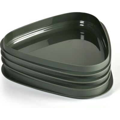 Light My Fire StackPlate Kit 4-pack Sagegreen, OneSize Light My Fire StackPlate Kit 4-pack Sagegreen, OneSize