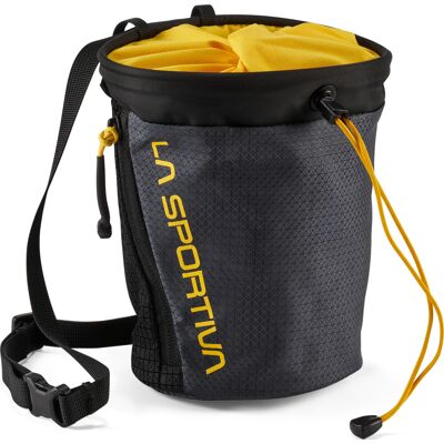 La Sportiva Granite Pro Chalk Bag Onyx/Black, OneSize La Sportiva Granite Pro Chalk Bag Onyx/Black, OneSize
