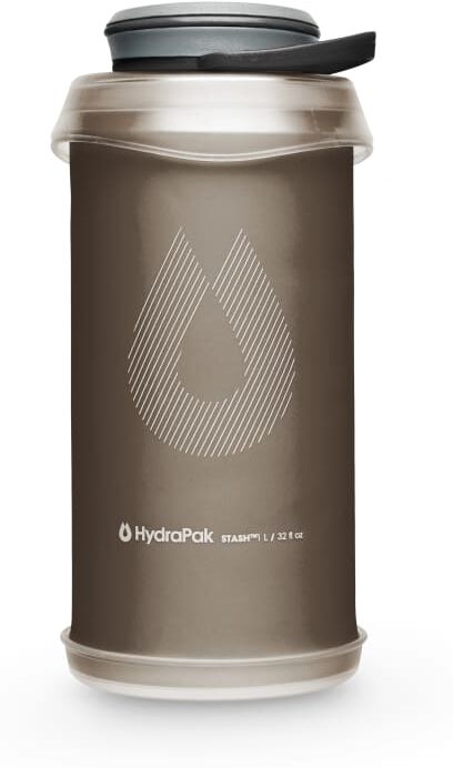 Hydrapak Stash Bottle 1 L Grå Grå OneSize