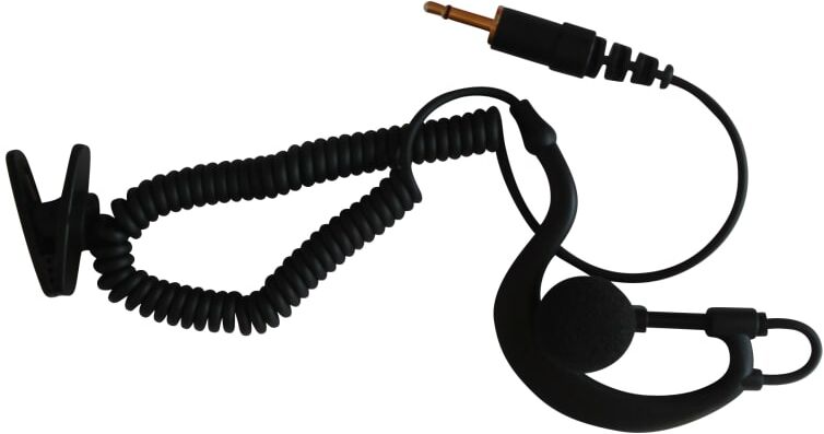 Lafayette Earphone In-Ear Earhook Sort Sort OneSize Lafayette Earphone In-Ear Earhook Sort Sort OneSize