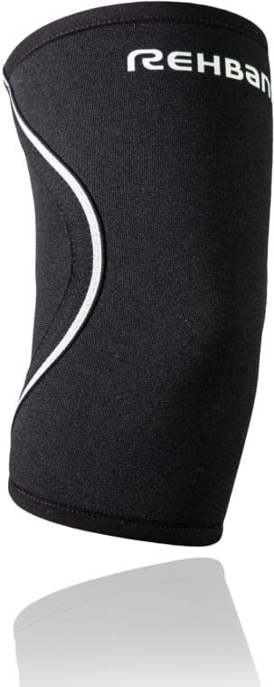 Rehband QD Elbow Sleeve 3mm Sort Sort S Rehband QD Elbow Sleeve 3mm Sort Sort S