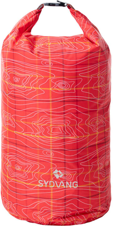 Sydvang Pattern Drybag 15 L Rød Rød OneSize Sydvang Pattern Drybag 15 L Rød Rød OneSize