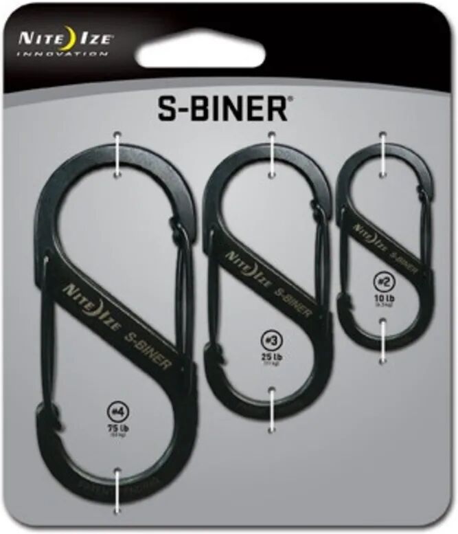 Nite Ize S-Biner 3-pack Sort Sort OneSize