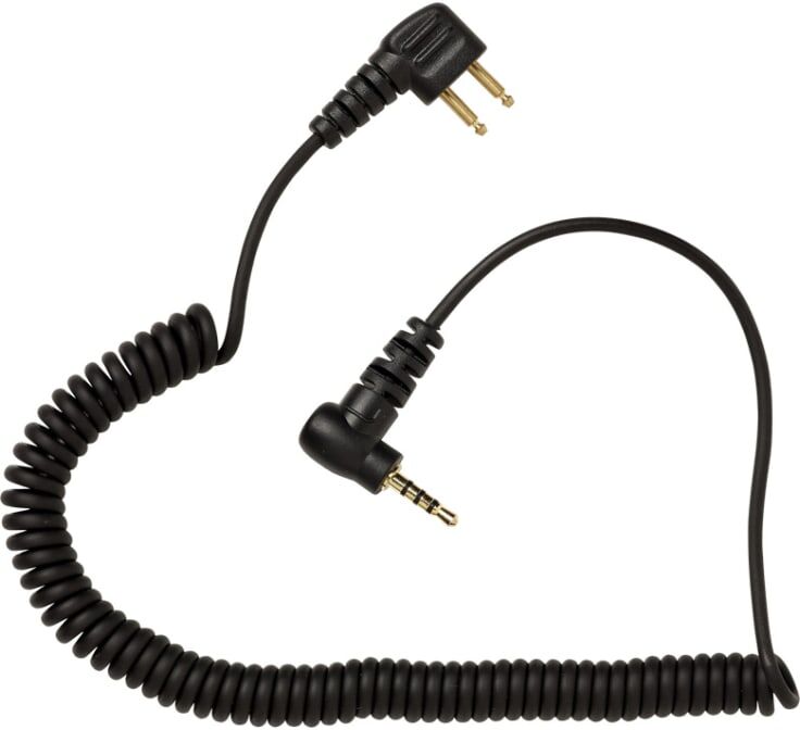 Lafayette Adapter Cable Peltor 2 Pin 2,5 mm 4-pol Sort Sort OneSize Lafayette Adapter Cable Peltor 2 Pin 2,5 mm 4-pol Sort Sort OneSize