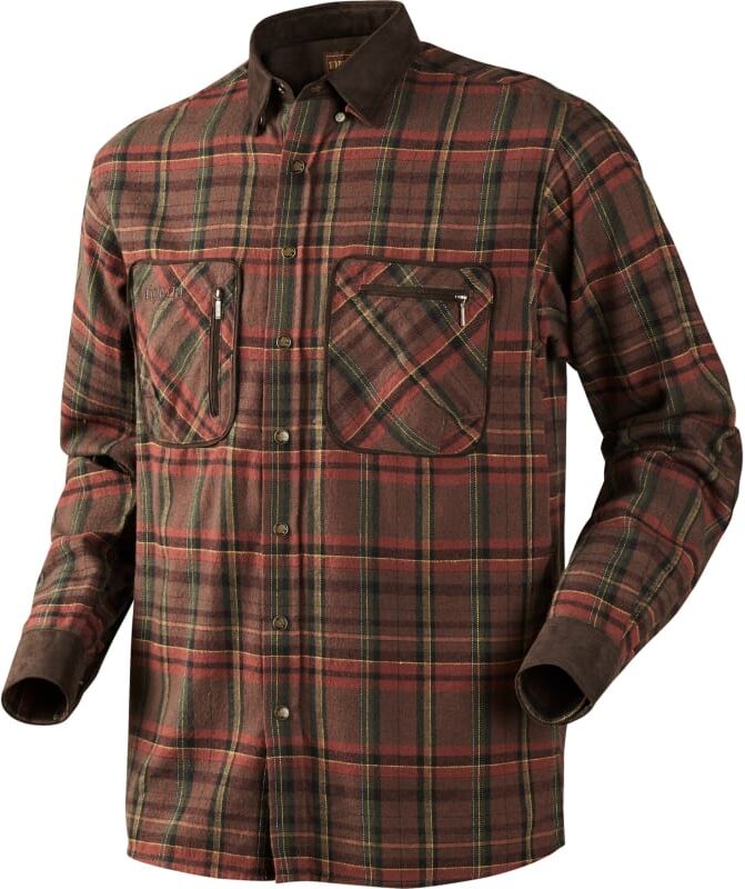 Härkila Men's Pajala Shirt Rød Rød XXL Härkila Men's Pajala Shirt Rød Rød XXL