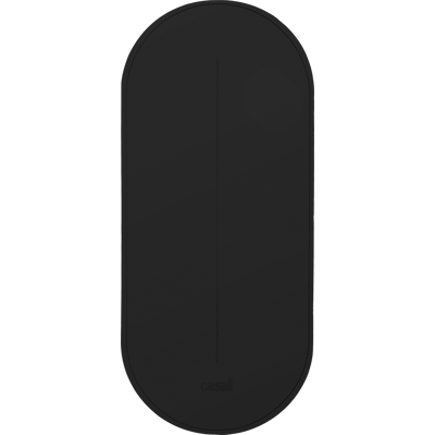 Casall Oval Pilates And Training Mat 8mm Black, One Size Casall Oval Pilates And Training Mat 8mm Black, One Size