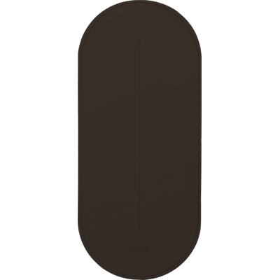 Casall Oval Pilates And Training Mat 8mm Dark Brown, One Size Casall Oval Pilates And Training Mat 8mm Dark Brown, One Size