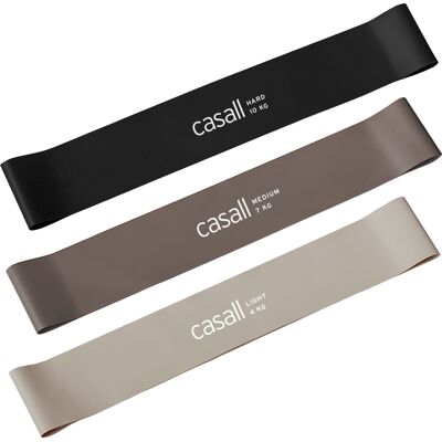 Casall Rubber Bands 3-pack Cashmere Selection, OneSize Casall Rubber Bands 3-pack Cashmere Selection, OneSize