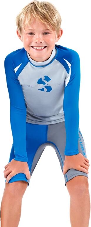 Scubapro Wizard Rash Short Boy Blå Blå 92CM