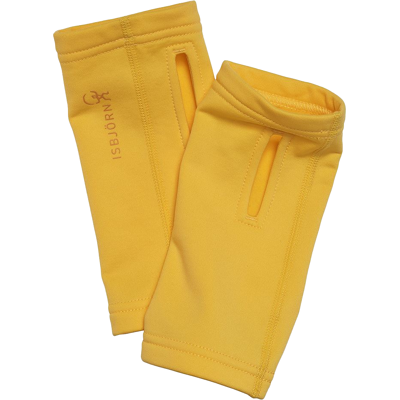 Isbjörn of Sweden Kids' Panda Wrist Gaiters Bananacream, M Isbjörn of Sweden Kids' Panda Wrist Gaiters Bananacream, M